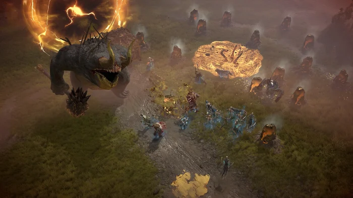 Diablo4のゲーム画面